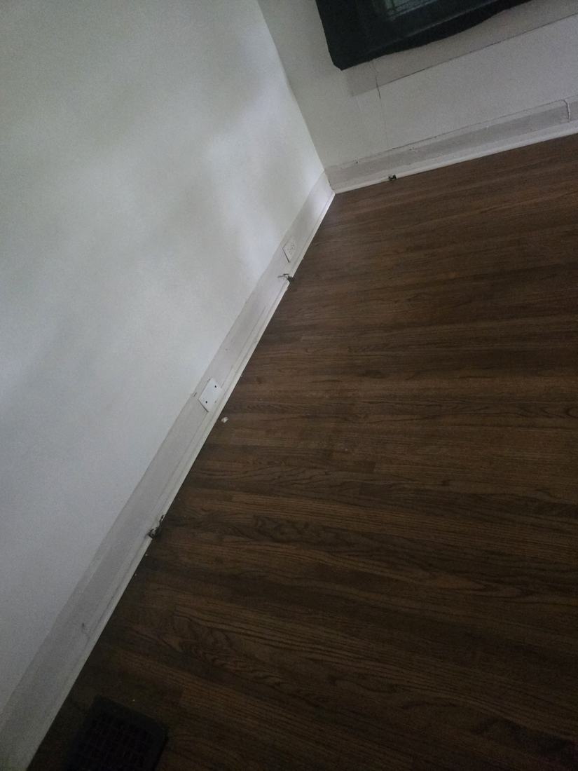 Hallway after Kidoti Clean trash-out, cleared and cleaned, Birmingham AL